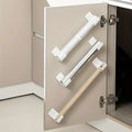 4-Pack Punch-Free Storage Rack Kitchen Plastic Wrap Garbage Bag Cabinet Storage Rack Refrigerator Side Storage Rack