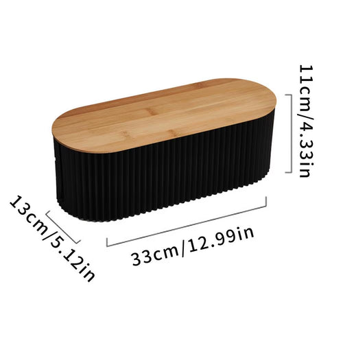 Cable Management Box Safe Cord Organizer Cable Holder Wire Storage Extension Hiders Concealer Tidy Desktop Management for Study