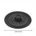 1Pc Silicone Drain Strainer Hair Catcher with Drain Holes Perfect for Bathroom or Kitchen Use Shower Drain Hair Catcher