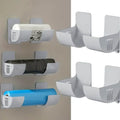4-Pack Punch-Free Storage Rack Kitchen Plastic Wrap Garbage Bag Cabinet Storage Rack Refrigerator Side Storage Rack