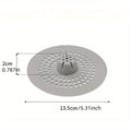 1Pc Silicone Drain Strainer Hair Catcher with Drain Holes Perfect for Bathroom or Kitchen Use Shower Drain Hair Catcher